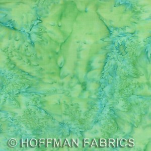 Hoffman Bali Batik Hand dyed Watercolors 1895 226 Sea Holly 