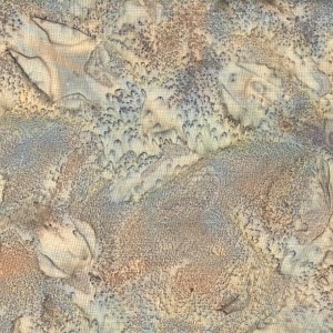 Hoffman Bali Batik Hand dyed Watercolors 1895 270 Hippo 