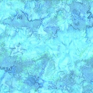 Hoffman Bali Batik Hand dyed Watercolors 1895 271 Parakeet 