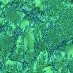 Hoffman Bali Batik Hand dyed Watercolors 1895 29 Jade 