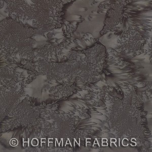 Hoffman Bali Batik Hand dyed Watercolors 1895 Gravel 