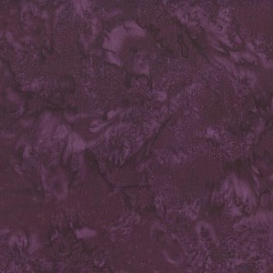 Hoffman Bali Batik Hand dyed Watercolors 1895 34 Eggplant 