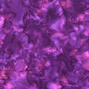 Hoffman Bali Batik Hand dyed Watercolor 1895 382 Grape Juice 