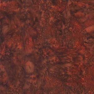 Hoffman Bali Batik Hand dyed Watercolors 1895 386 Brownie 