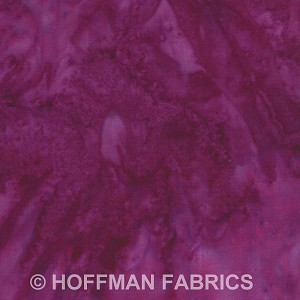 Hoffman Bali Batik Hand dyed Watercolors 1895 438 Crocus 