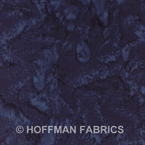 Hoffman Bali Batik Hand dyed Watercolors 1895 524 Moonstruck 
