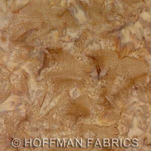 Hoffman Bali Batik Hand dyed Watercolors 1895 563 Biscuit 