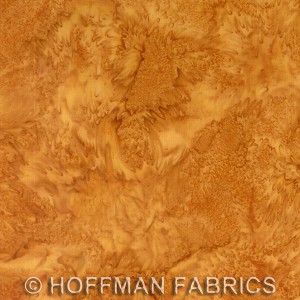 Hoffman Bali batik Hand dyed Watercolors 1895 566 Cornbread 