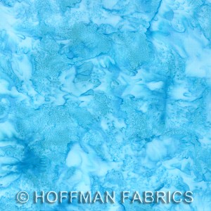 Hoffman Bali Batik Hand dyed Watercolors 1895 591 June 