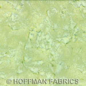 Hoffman Bali Batik Hand dyed Watercolors 1895 600 St. Paddy 