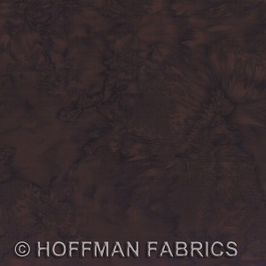 Hoffman Bali Batik Hand dyed Watercolors 1895 610 Capucino 