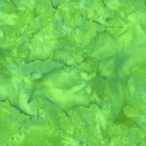 Hoffman Bali Batik Hand dyed Watercolors 1895 71 Lime 