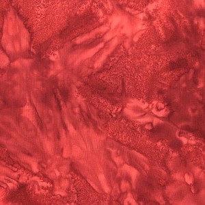 Hoffman Bali Batik Hand dyed Watercolors 1895 83 Barn Red 