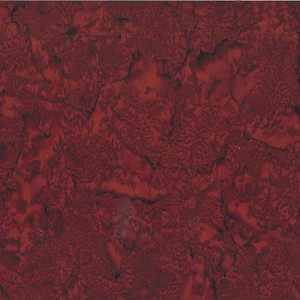 Hoffman Bali Batik 1895 125 Mahogany Hand dyed Watercolors 