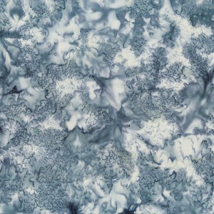 Hoffman Bali Batik 1895 622 Cool Grey Hand dyed Watercolors 