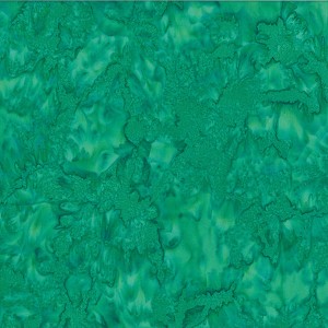 Hoffman Bali Batik 1895 710 Shamrock Hand dyed Watercolors 
