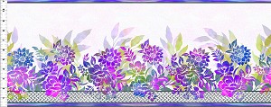 Garden of Dreams II 1JYR 2 Border Purple In the Beginning 