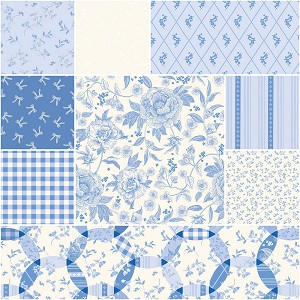 Penelope Cream 9 x 1 Yard Bundle Riley Blake 