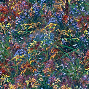New Beginnings Digital 21494 Multi Wildflower 3 Wishes 