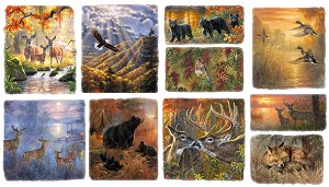 Whitetail Country 22200 Side Patch 3 Wishes 