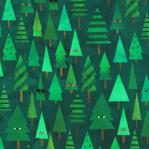 Campground Critters 22786 438 Happy Trees Robert Kaufman 
