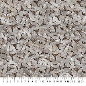 Stonehenge Frontier 25183 94 Cattle Skulls Northcott 