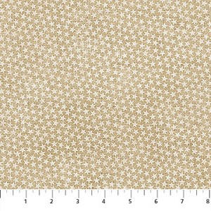 American Heartland 28739 12 Tan Tonal Stars Northcott 