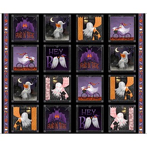 Ghost Tales Picture Patches Repeat 31925 X Quilting Treasures Fabric 