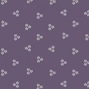 Twilight Garden Flannel 3196F 55 Daisy Dots Purple Henry Glass 