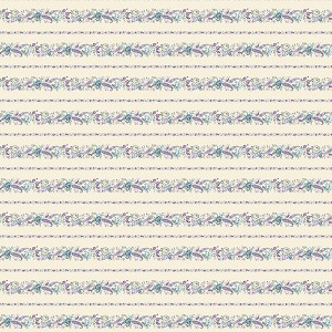 Twilight Garden Flannel 3197F 44 Border Stripe Cream Henry Glass 