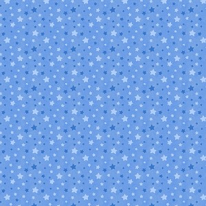 Snow What Fun 45160 444 Stars Blue Wilmington Prints 