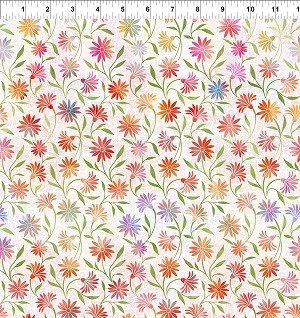 Garden of Dreams II 4JYR 1 Daisies Multi In the Beginning 