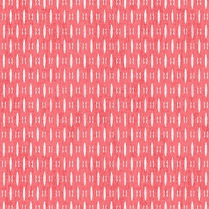 Colette 52055 6 Dark Coral Textured Geo Windham Fabrics 