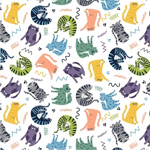 Cozy Flannel 53422F 1 Pawsitively Prrrfect Windham 