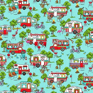 Roamin Holiday 5501 11 Blue Landscape Studio E 