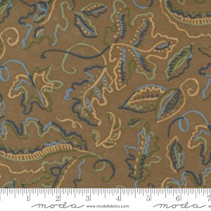 Fall Fantasy Flannel 6840 24F Branch Leaves Holly Taylor Moda 
