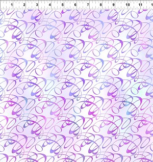 Garden of Dreams II 6JYR 2 Swirl Purple In the Beginning 