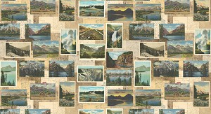 Outdoorsy 7382 12 Mountain Post Cards Light Cathe Holden Moda 
