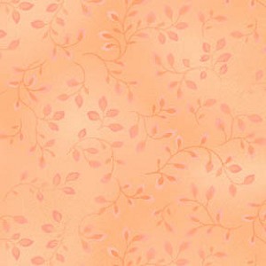 Folio Vines Tonal 7755 22 Peach Henry Glass 