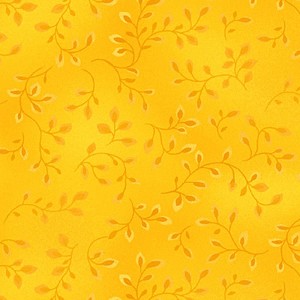 Folio Vines Tonal 7755 34 Yellow Henry Glass 