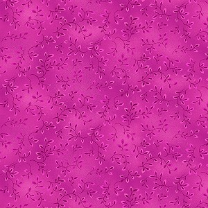 Folio Vines Tonal 7755 52 Peony Pink Henry Glass 