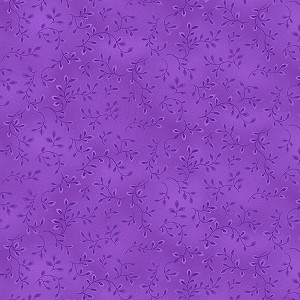 Folio Vines Tonal 7755 56 Light Violet Henry Glass 