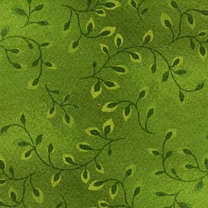 Folio Vines Tonal 7755 66 Christmas Green Henry Glass 