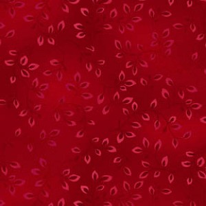 Folio Vines Tonal 7755 88 Red Henry Glass 