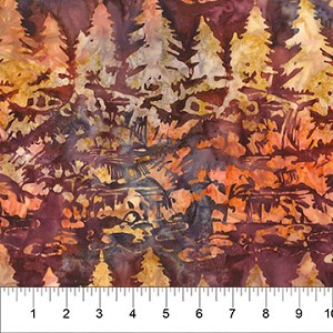 Scenic Settings Batik 83230 1002 Treeline Banyan Batik Northcott 