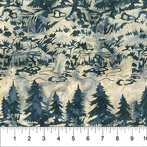 Scenic Settings Batik 83230 443 Treeline Banyan Batik Northcott 