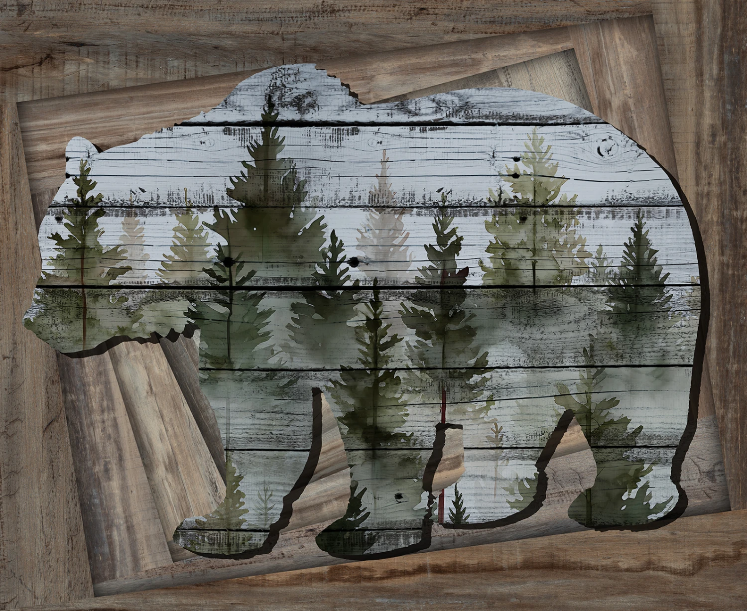 Out of the Woodwork 8565 79 Bear Cutout Panel Studio E 