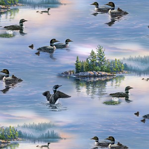 Loons Scenic 8910 Blue Elizabeths Studio 
