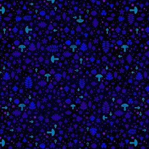 Summer Nights Soiree Glow in the Dark 9204G 95 Small Forest, Henry Glass 