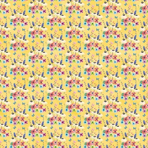 All Minnesota Shop Hop Floral Benartex 